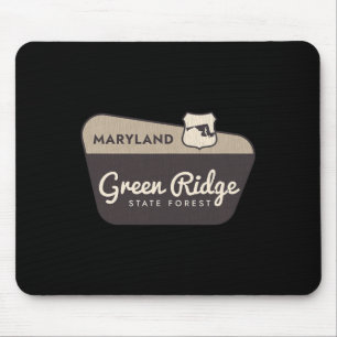 Groene rand staatswoud Maryland welkomstbord Vac Muismat