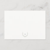 Groene Rank | Informatiekaart met Watercolor Informatiekaartje (Achterkant)