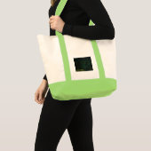 groene rasta tote bag (Voorkant (product))