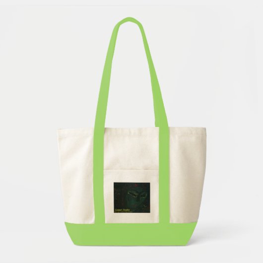 groene rasta tote bag (Voorkant)