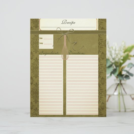 Groene recepten voor classy Olive (Staand voorkant)