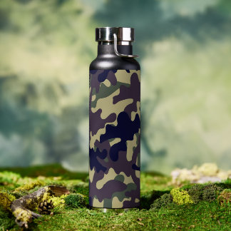 Groene Recoleta #2 Camo Thor Copper Infused Waterfles