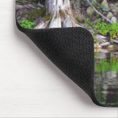 Groene reflecties muismat (Hoek)