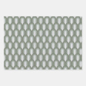 Groene regenbogen inpakbladen inpakpapier vel (Voorkant)