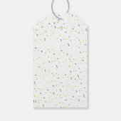 Groene regenboog Happy st patrick's dag Cadeaulabel (Achterkant)