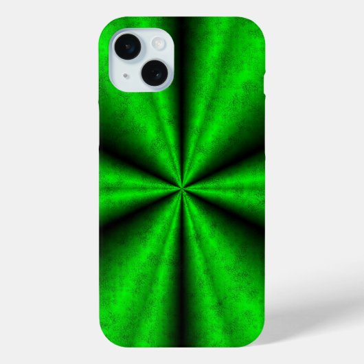 Groene regenboog in Elephant Skin Leather Optik Case-Mate iPhone Case (Achterkant)