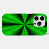 Groene regenboog in Elephant Skin Leather Optik Case-Mate iPhone Case (Achterkant (horizontaal))