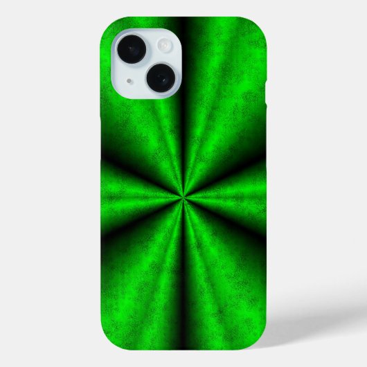Groene regenboog in Elephant Skin Leather Optik Case-Mate iPhone Case (Achterkant)