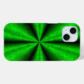 Groene regenboog in Elephant Skin Leather Optik Case-Mate iPhone Case (Achterkant (horizontaal))