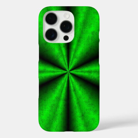 Groene regenboog in Elephant Skin Leather Optik Case-Mate iPhone Case (Achterkant)