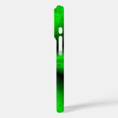 Groene regenboog in Elephant Skin Leather Optik Case-Mate iPhone Case (Achterkant / Links)