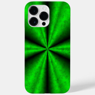 Groene regenboog in Elephant Skin Leather Optik Case-Mate iPhone 14 Pro Max Hoesje