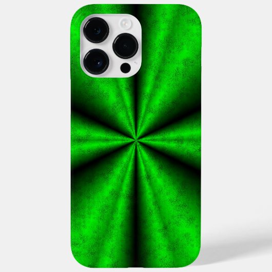 Groene regenboog in Elephant Skin Leather Optik Case-Mate iPhone Case (Achterkant)
