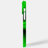 Groene regenboog in Elephant Skin Leather Optik Case-Mate iPhone Case (Achterkant / Links)