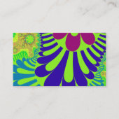Groene regenbooglijn visitekaartje (Voorkant)