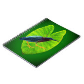 Groene reiger notitieboek (Linkerzijde)