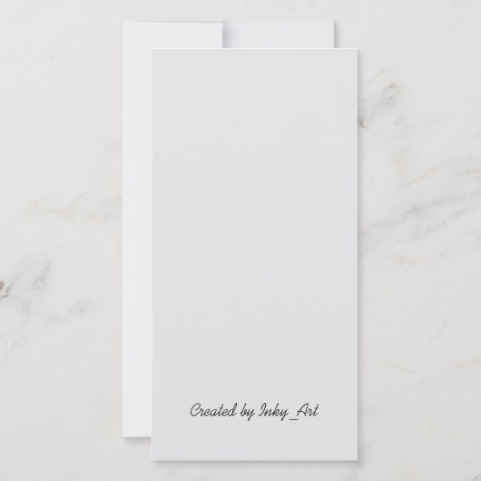 Groene rendieren plat kerst Wenskaart Bedankkaart (Achterkant)