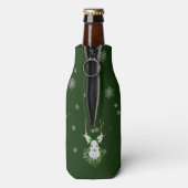 Groene rendierfleskoeler flesjeskoeler (Fles Achterkant)