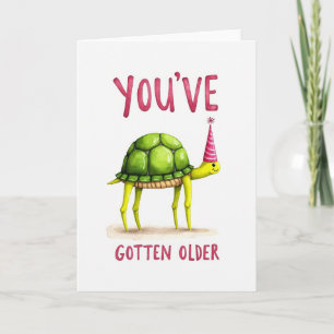 Groene Reptiel Verjaardagskaart Kaart
