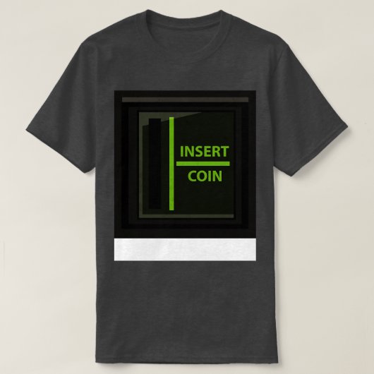 Groene Retro Arcade T-shirt (Design voorkant)