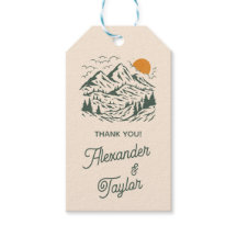 Groene Retro  Berglandschap Bruiloft