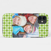 Groene Retro iPhone 5 Hoesje (Achterkant (horizontaal))