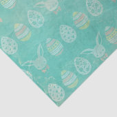  groene retro paaseieren tissuepapier (Detail)