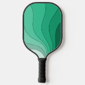 Groene Retro Pickleball Paddle (Achterkant)