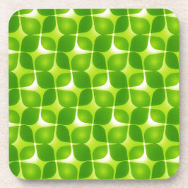 Groene Retro Stijl Drankjes Onderzetter