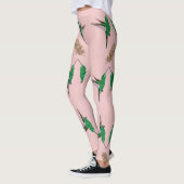 Groene reuzenveer leggings (Links)