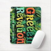 "Groene revolutie ontketend" Muismat (Met muis)