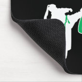 Groene Riem Taekwondo Martial Arts Grappig Judo Qu Muismat (Hoek)