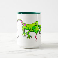 Groene Ringo hagedis