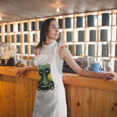 Groene ritueel tribaal standaard schort