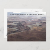 Groene rivier briefkaart (Voorkant / Achterkant)