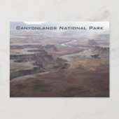 Groene rivier briefkaart (Voorkant)