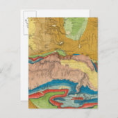 Groene rivier van de Unie Pacific Rail Road Briefkaart (Voorkant / Achterkant)