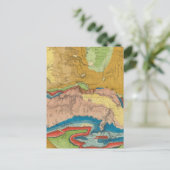 Groene rivier van de Unie Pacific Rail Road Briefkaart (Staand voorkant)