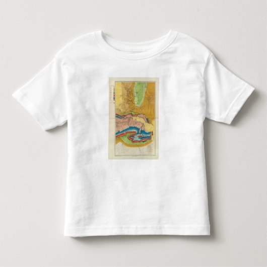 Groene rivier van de Unie Pacific Rail Road Kinder Shirts (Voorkant)