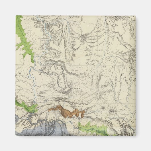 Groene rivier van de Uniemaiddel voor de spoorwege Magneet (Voorkant)
