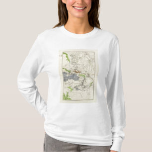 Groene rivier van de Uniemaiddel voor de spoorwege T-shirt