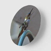 Groene Robijn weinig Kolibrie Ronde Klok (Hoek)