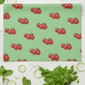 Groene Rode Appels Landelijk Theedoek (Gevouwen)