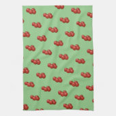Groene Rode Appels Landelijk Theedoek (Verticaal)