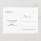 Groene rode bessen vakantie foto kerstkaart feestdagenkaart (Achterkant)