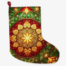 Groene Rode Decoratie Kerstvakantie Kous Grote Kerstsok