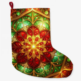 Groene Rode Decoratie Kerstvakantie Kous Grote Kerstsok