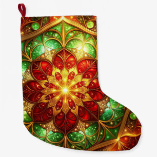 Groene Rode Decoratie Kerstvakantie Kous Grote Kerstsok