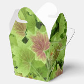 Groene rode dop uit de voorverpakking bedankdoosjes (Geopend)