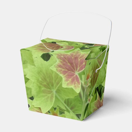 Groene rode dop uit de voorverpakking bedankdoosjes (Voorkant Zijde)